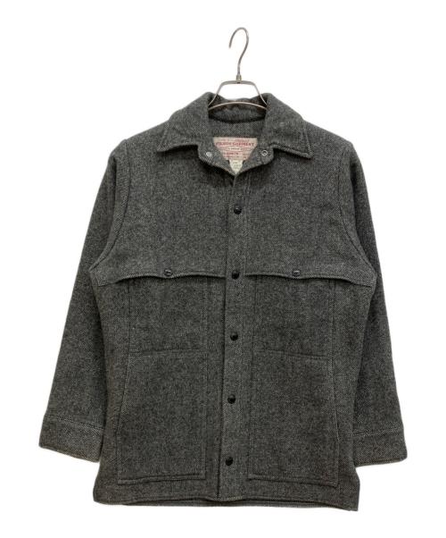 FILSON GARMENT（フィルソン ガーメント）FILSON GARMENT (フィルソン ガーメント) マッキーノ クルーザー ジャケット グレー サイズ:Mの古着・服飾アイテム
