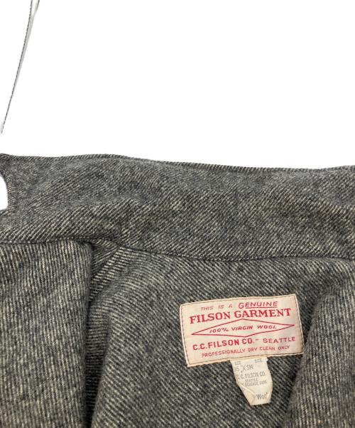 FILSON GARMENT（フィルソン ガーメント）FILSON GARMENT (フィルソン ガーメント) マッキーノ クルーザー ジャケット グレー サイズ:Mの古着・服飾アイテム