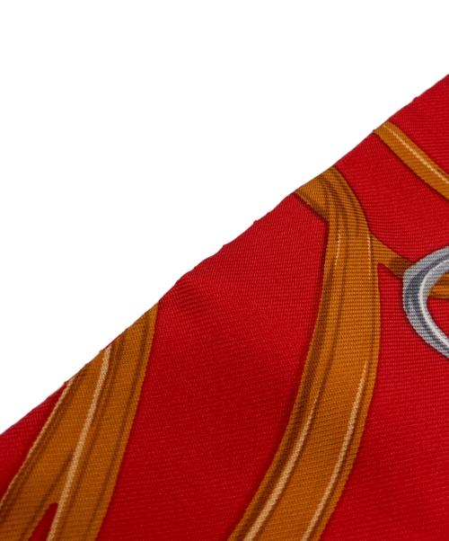 HERMES（エルメス）HERMES (エルメス) Brides de GALA　ツイリー レッドの古着・服飾アイテム