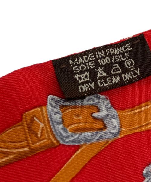 HERMES（エルメス）HERMES (エルメス) Brides de GALA　ツイリー レッドの古着・服飾アイテム