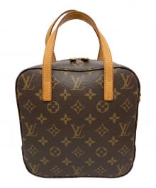 LOUIS VUITTON（ルイ ヴィトン）の古着「モノグラム スポンティーニ ハンドバッグ 2WAY ショルダーバッグ」｜ブラウン