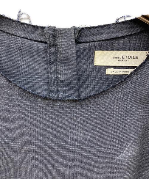 ISABEL MARANT ETOILE（イザベルマランエトワール）ISABEL MARANT ETOILE (イザベルマランエトワール) ミニドレスワンピース グレー サイズ:Mの古着・服飾アイテム