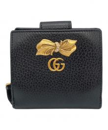 GUCCI（グッチ）の古着「コンパクトウォレット」｜ブラック