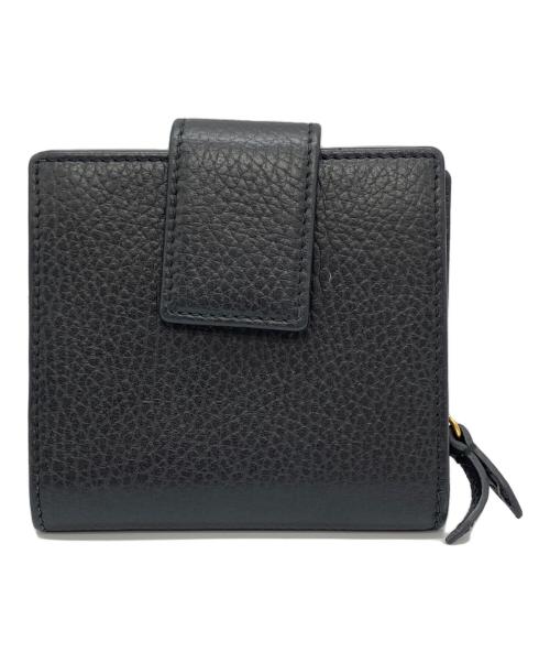 GUCCI（グッチ）GUCCI (グッチ) コンパクトウォレット ブラック サイズ:下記参照の古着・服飾アイテム