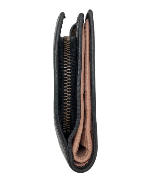 GUCCI（グッチ）GUCCI (グッチ) コンパクトウォレット ブラック サイズ:下記参照の古着・服飾アイテム