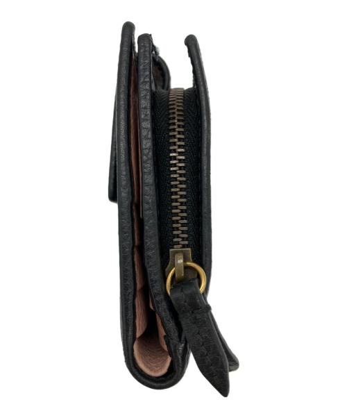 GUCCI（グッチ）GUCCI (グッチ) コンパクトウォレット ブラック サイズ:下記参照の古着・服飾アイテム