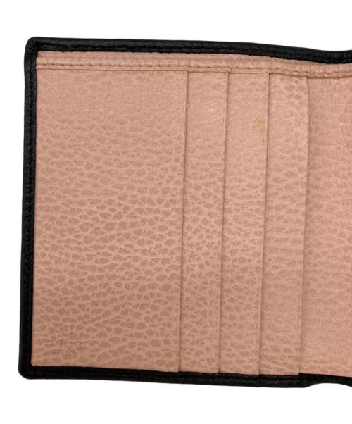 GUCCI（グッチ）GUCCI (グッチ) コンパクトウォレット ブラック サイズ:下記参照の古着・服飾アイテム