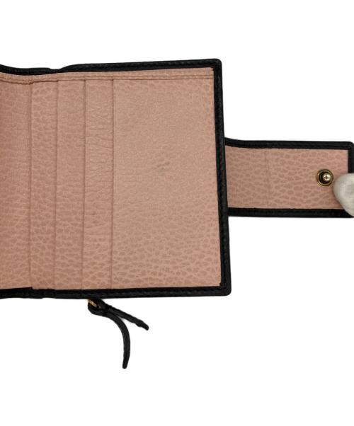 GUCCI（グッチ）GUCCI (グッチ) コンパクトウォレット ブラック サイズ:下記参照の古着・服飾アイテム