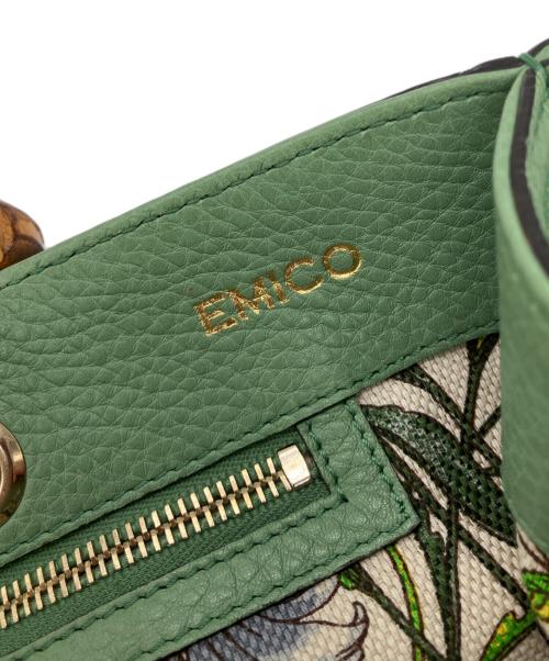 GUCCI（グッチ）GUCCI (グッチ) 2WAYバンブーショッパーミディアムトート グリーン サイズ:下記参照の古着・服飾アイテム