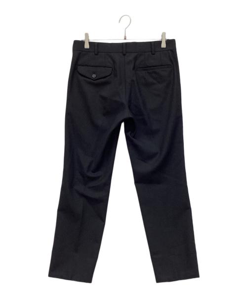 COMME des GARCONS HOMME PLUS（コムデギャルソンオムプリュス）COMME des GARCONS HOMME PLUS (コムデギャルソンオムプリュス) モヘア混ヘリンボーンテーパードパンツ ブラック サイズ:Sの古着・服飾アイテム