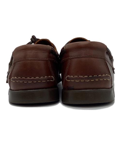 PARABOOT（パラブーツ）PARABOOT (パラブーツ) BARTH バース デッキシューズ ブラウン サイズ:7　1/2の古着・服飾アイテム