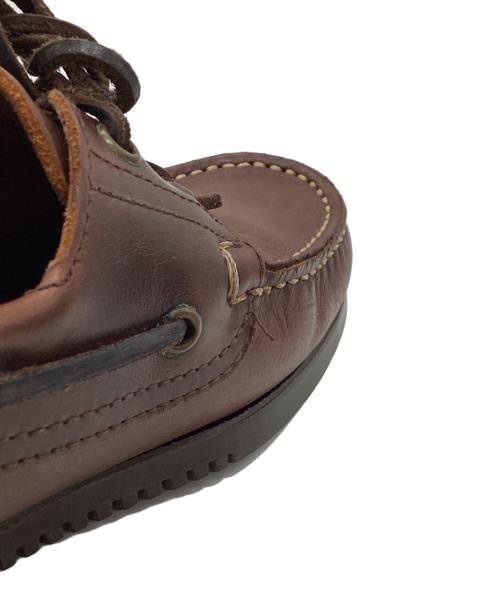 PARABOOT（パラブーツ）PARABOOT (パラブーツ) BARTH バース デッキシューズ ブラウン サイズ:7　1/2の古着・服飾アイテム