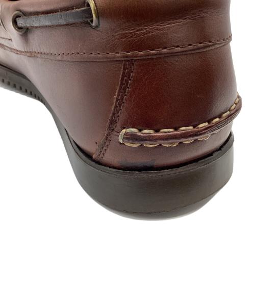 PARABOOT（パラブーツ）PARABOOT (パラブーツ) BARTH バース デッキシューズ ブラウン サイズ:7　1/2の古着・服飾アイテム