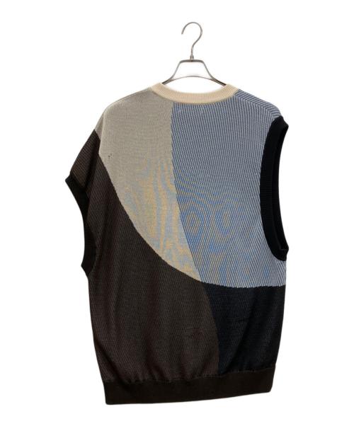 taupe（トープ）TAUPE (トープ) ニットベスト ブラウン サイズ:03の古着・服飾アイテム