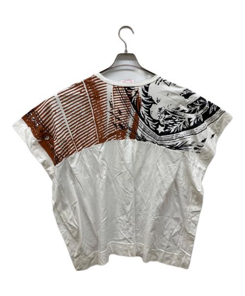 Vivienne Westwood RED LABEL（ヴィヴィアンウエストウッドレッドレーベル）Vivienne Westwood RED LABEL (ヴィヴィアンウエストウッドレッドレーベル) ポンチョ型カットソー ブラウン サイズ:2の古着・服飾アイテム