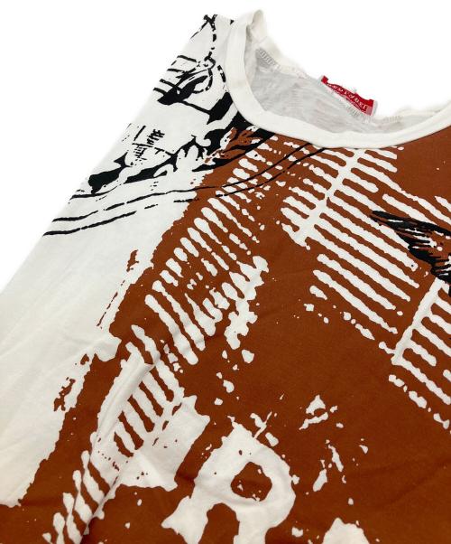Vivienne Westwood RED LABEL（ヴィヴィアンウエストウッドレッドレーベル）Vivienne Westwood RED LABEL (ヴィヴィアンウエストウッドレッドレーベル) ポンチョ型カットソー ブラウン サイズ:2の古着・服飾アイテム