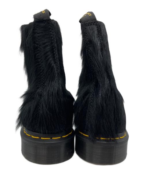 Dr.Martens（ドクターマーチン）Dr.Martens (ドクターマーチン) ハラコ 8ホール 1460 PELOSO ブラック サイズ:UK5の古着・服飾アイテム