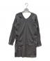 me ISSEY MIYAKE（ミーイッセイ ミヤケ）の古着「チュニックカットソー」｜グレー