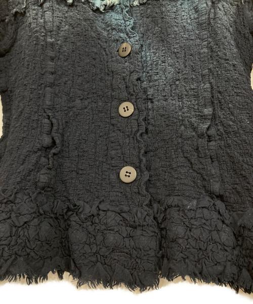 me ISSEY MIYAKE（ミーイッセイ ミヤケ）me ISSEY MIYAKE (ミーイッセイ ミヤケ) シワデザインジャケット ネイビー サイズ:-の古着・服飾アイテム