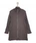 me ISSEY MIYAKE（ミーイッセイ ミヤケ）の古着「シワ加工ジップジャケット」｜ブラウン