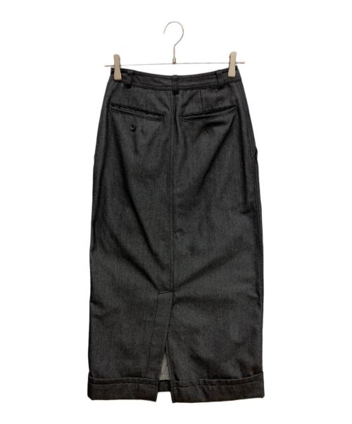 ROBE DE CHAMBRE COMME DES GARCONS（ローブドシャンブル コムデギャルソン）ROBE DE CHAMBRE COMME DES GARCONS (ローブドシャンブル コムデギャルソン) ロングスカート ブラック サイズ:Ｓの古着・服飾アイテム