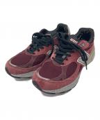 NEW BALANCEニューバランス）の古着「M990 BU3　ローカットスニーカー」｜レッド