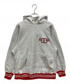 Championチャンピオン）の古着「リバースウィーブスウェット プルオーバー」｜ライトグレー