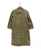 Burberry'sバーバリーズ）の古着「白タグ　ステンカラーコート」｜カーキ