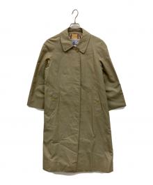Burberry's（バーバリー）の古着「白タグ　ステンカラーコート」｜カーキ