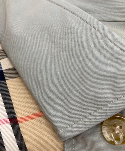 Burberry's（バーバリーズ）Burberry's (バーバリーズ) 白タグ　ステンカラーコート カーキ サイズ:7ARの古着・服飾アイテム