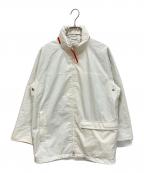 PRADA SPORTSプラダスポーツ）の古着「ゴアテックス ジップアップ ジャケット　ナイロンジャケット」｜ホワイト