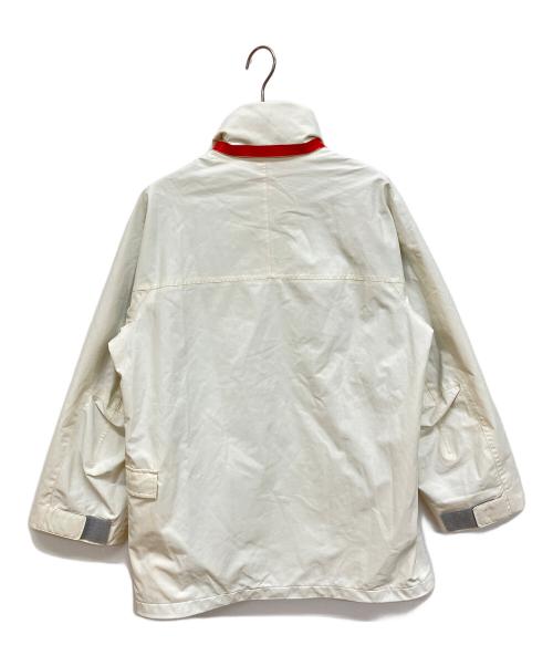 PRADA SPORTS（プラダスポーツ）PRADA SPORTS (プラダスポーツ) ゴアテックス ジップアップ ジャケット　ナイロンジャケット ホワイト サイズ:46の古着・服飾アイテム