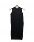ATON（エイトン）の古着「SUVIN 60/2 TANK TOP DRESS」｜ブラック