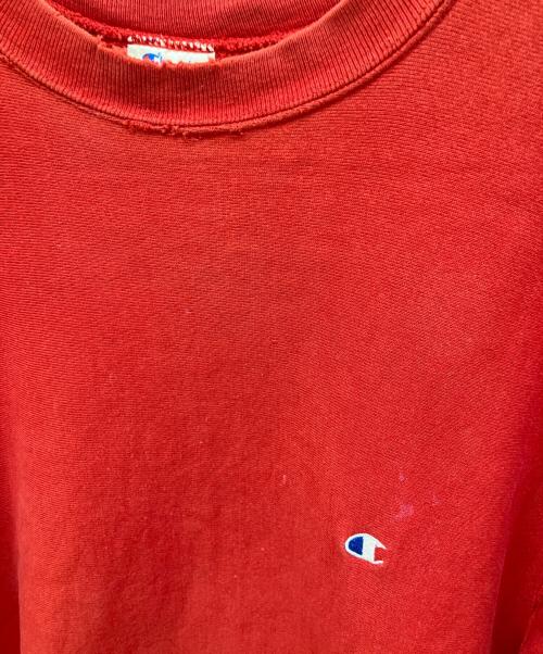 Champion REVERSE WEAVE（チャンピオン リバース ウィーブ）Champion REVERSE WEAVE (チャンピオン リバース ウィーブ) リバースウィーブスウェット レッド サイズ:Lの古着・服飾アイテム
