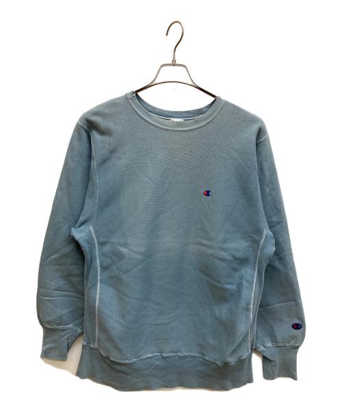 Champion REVERSE WEAVE（チャンピオン リバース ウィーブ）Champion REVERSE WEAVE (チャンピオン リバース ウィーブ) リバースウィーブスウェット サックスブルー サイズ:Lの古着・服飾アイテム