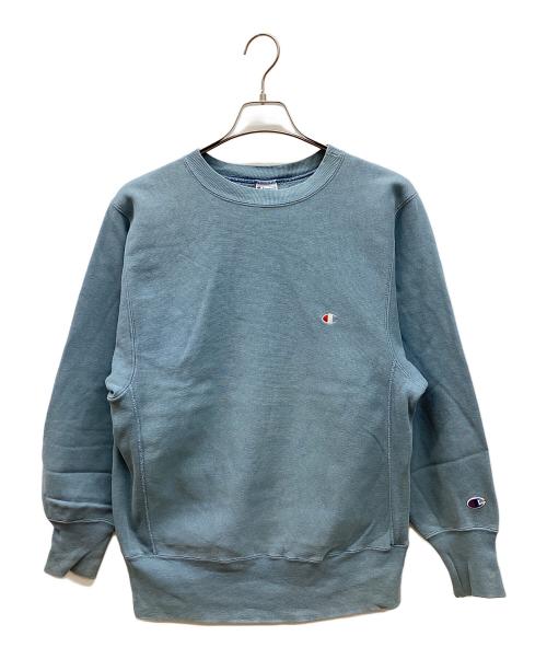 Champion REVERSE WEAVE（チャンピオン リバース ウィーブ）Champion REVERSE WEAVE (チャンピオン リバース ウィーブ) リバースウィーブスウェット サックスブルー サイズ:Mの古着・服飾アイテム
