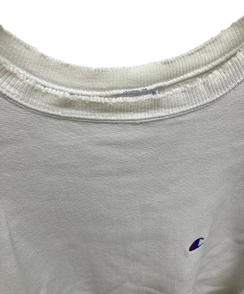 Champion REVERSE WEAVE（チャンピオン リバース ウィーブ）Champion REVERSE WEAVE (チャンピオン リバース ウィーブ) リバースウィーブスウェット ホワイト サイズ:Mの古着・服飾アイテム