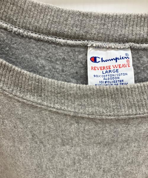 Champion REVERSE WEAVE（チャンピオン リバース ウィーブ）Champion REVERSE WEAVE (チャンピオン リバース ウィーブ) リバースウィーブスウェット グレー サイズ:Lの古着・服飾アイテム