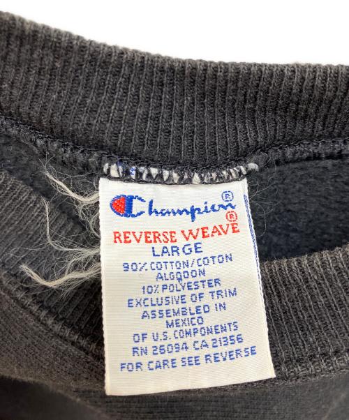 Champion REVERSE WEAVE（チャンピオン リバース ウィーブ）Champion REVERSE WEAVE (チャンピオン リバース ウィーブ) リバースウィーブスウェット ブラック サイズ:Lの古着・服飾アイテム