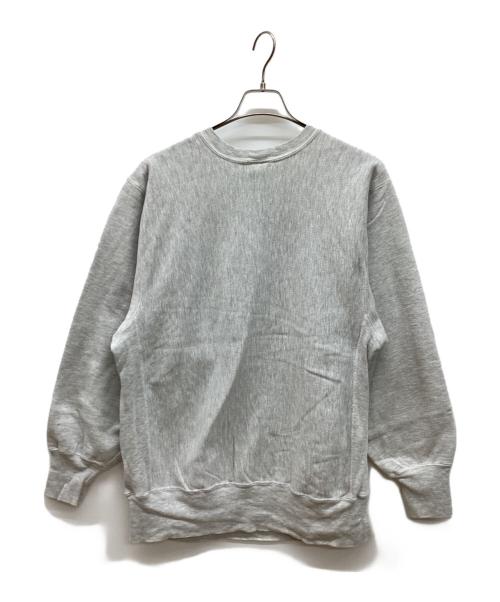 Champion REVERSE WEAVE（チャンピオン リバース ウィーブ）Champion REVERSE WEAVE (チャンピオン リバース ウィーブ) 目無しリバースウィーブスウェット グレー サイズ:XLの古着・服飾アイテム