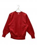 Champion REVERSE WEAVEチャンピオン リバース ウィーブ）の古着「完全目無しリバースウィーブスウェット」｜レッド