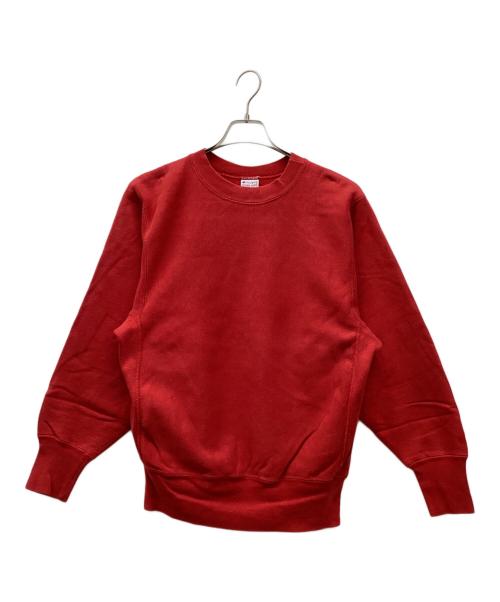 Champion REVERSE WEAVE（チャンピオン リバース ウィーブ）Champion REVERSE WEAVE (チャンピオン リバース ウィーブ) 完全目無しリバースウィーブスウェット レッド サイズ:Mの古着・服飾アイテム