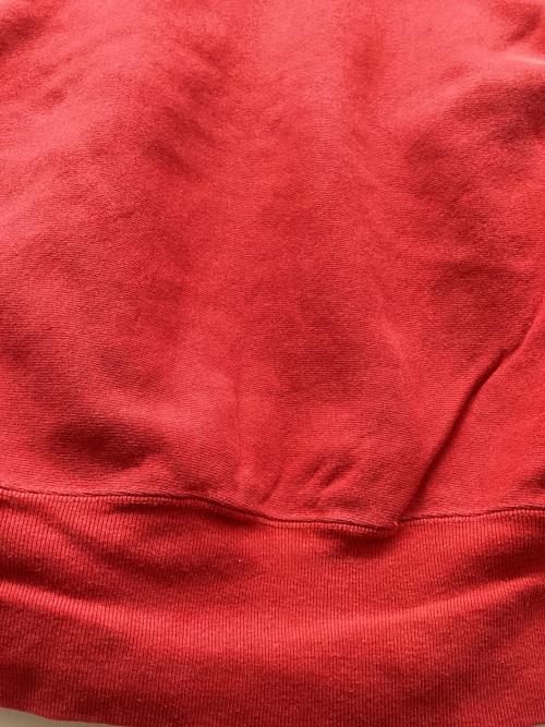 Champion REVERSE WEAVE（チャンピオン リバース ウィーブ）Champion REVERSE WEAVE (チャンピオン リバース ウィーブ) 完全目無しリバースウィーブスウェット レッド サイズ:Mの古着・服飾アイテム