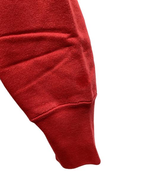 Champion REVERSE WEAVE（チャンピオン リバース ウィーブ）Champion REVERSE WEAVE (チャンピオン リバース ウィーブ) 完全目無しリバースウィーブスウェット レッド サイズ:Mの古着・服飾アイテム