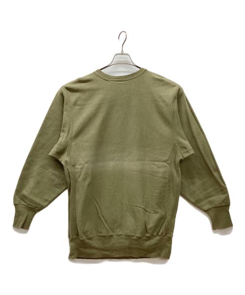 Champion REVERSE WEAVE（チャンピオン リバース ウィーブ）Champion REVERSE WEAVE (チャンピオン リバース ウィーブ) リバースウィーブスウェット カーキ サイズ:XXLの古着・服飾アイテム