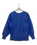 Champion REVERSE WEAVEチャンピオン リバース ウィーブ）の古着「リバースウィーブスウェット」｜ブルー