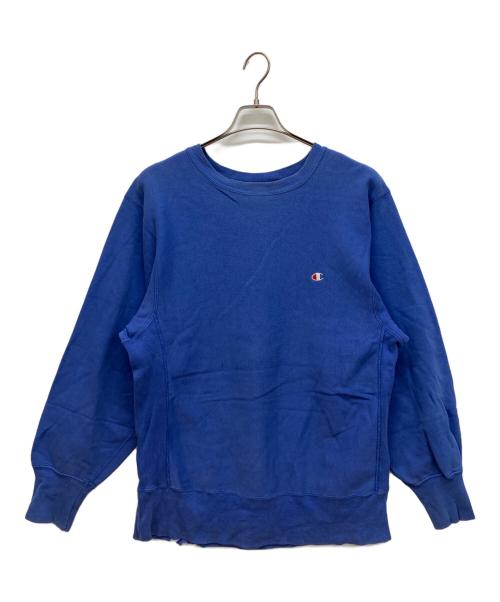 Champion REVERSE WEAVE（チャンピオン リバース ウィーブ）Champion REVERSE WEAVE (チャンピオン リバース ウィーブ) リバースウィーブスウェット ブルー サイズ:Lの古着・服飾アイテム