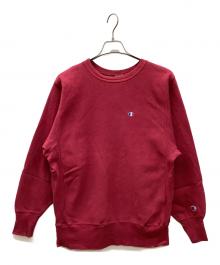 Champion REVERSE WEAVE（チャンピオン リバース ウィーブ）の古着「リバースウィーブスウェット」｜ローズレッド