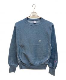 Champion REVERSE WEAVE（チャンピオン リバース ウィーブ）の古着「リバースウィーブスウェット」｜ブルー
