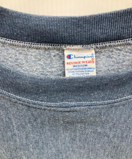 Champion REVERSE WEAVE（チャンピオン リバース ウィーブ）Champion REVERSE WEAVE (チャンピオン リバース ウィーブ) リバースウィーブスウェット ブルー サイズ:Mの古着・服飾アイテム